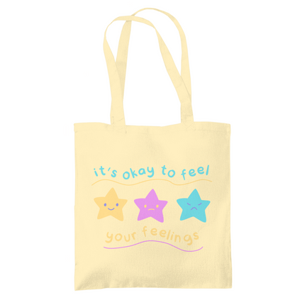Tragetasche "Its okay to feel" - Grafikmagie