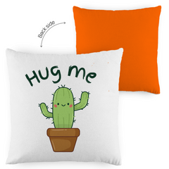 Kopfkissen zweifarbig "Hug Me" - Grafikmagie