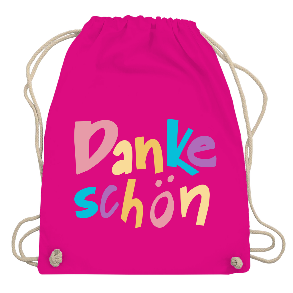 Turnbeutel "Danke schön"