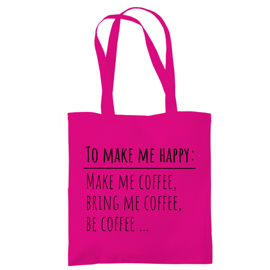 Tragetasche "To make me happe"