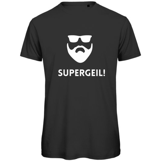 Herren T-Shirt "Supergeil" - Grafikmagie