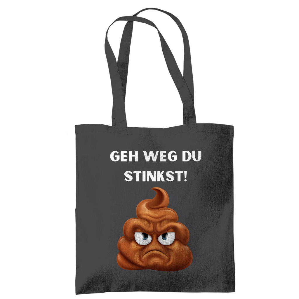 Tragetasche "Geh weg du stinkst" - Grafikmagie