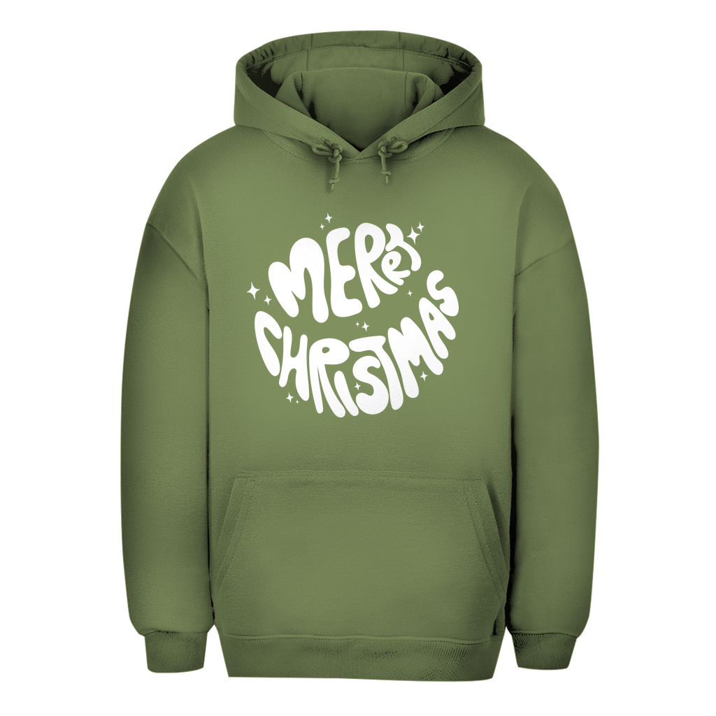 Unisex Oversize Hoodie "Merry Christmas"