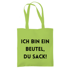 Tragetasche "Ich bin ein Beutel" - Grafikmagie