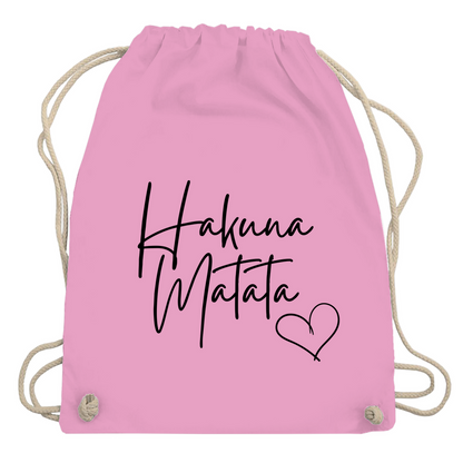 Turnbeutel "Hakuna Matata"