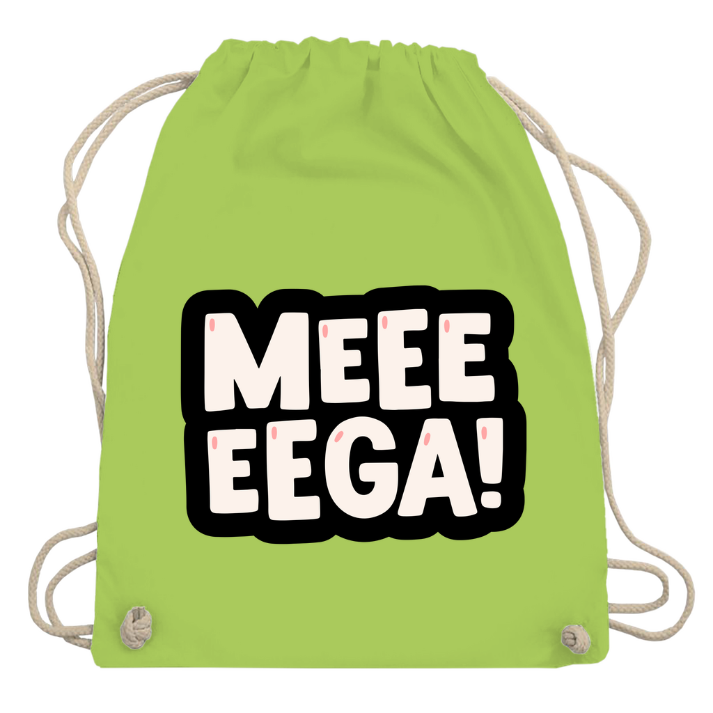 Turnbeutel "Meeeeega"