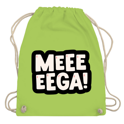 Turnbeutel "Meeeeega"