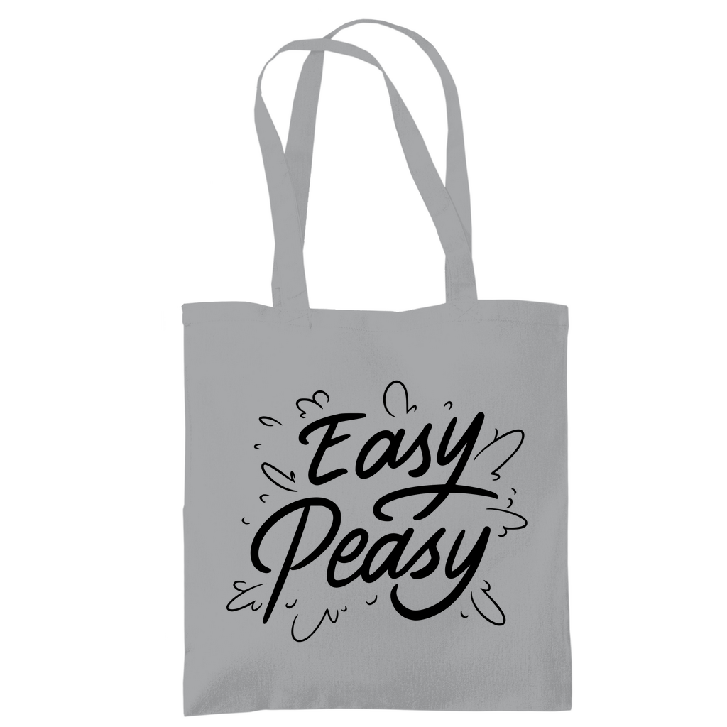 Tragetasche "Easy peasy" - Grafikmagie