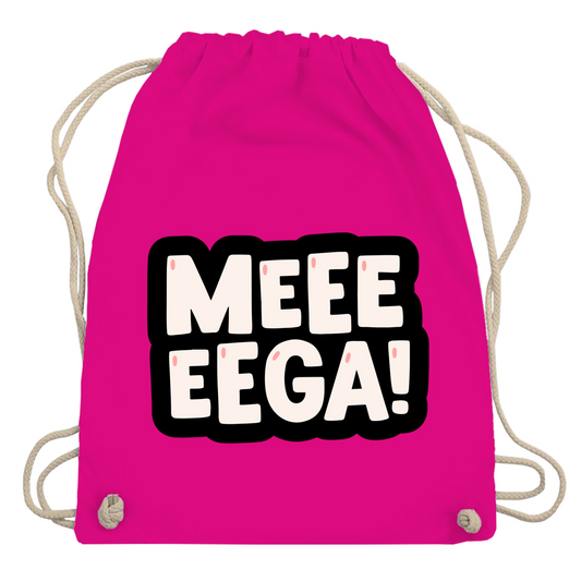 Turnbeutel "Meeeeega"