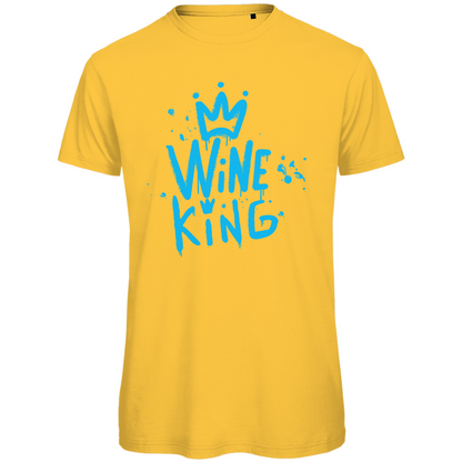 Herren T-Shirt "Wine King" - Grafikmagie