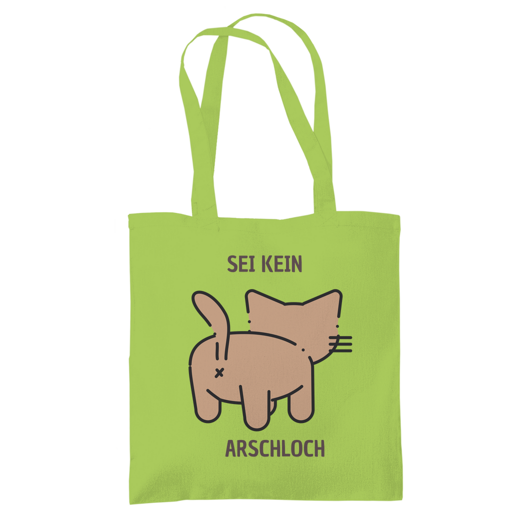 Tragetasche "Sei kein Arschloch"