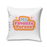Kopfkissen "My favorite person" - Grafikmagie