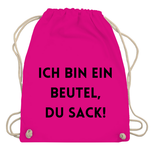 Turnbeutel "Ich bin ein Beutel"