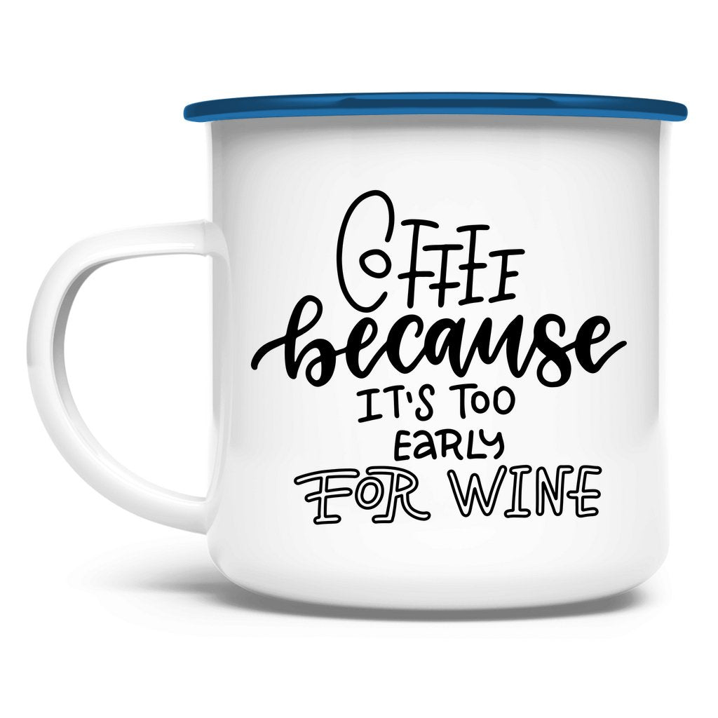 Emaille Tasse 