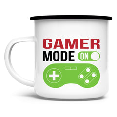 Emaille Tasse "Gamer" - Grafikmagie