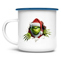 Emaille Tasse "Grinch" - Grafikmagie