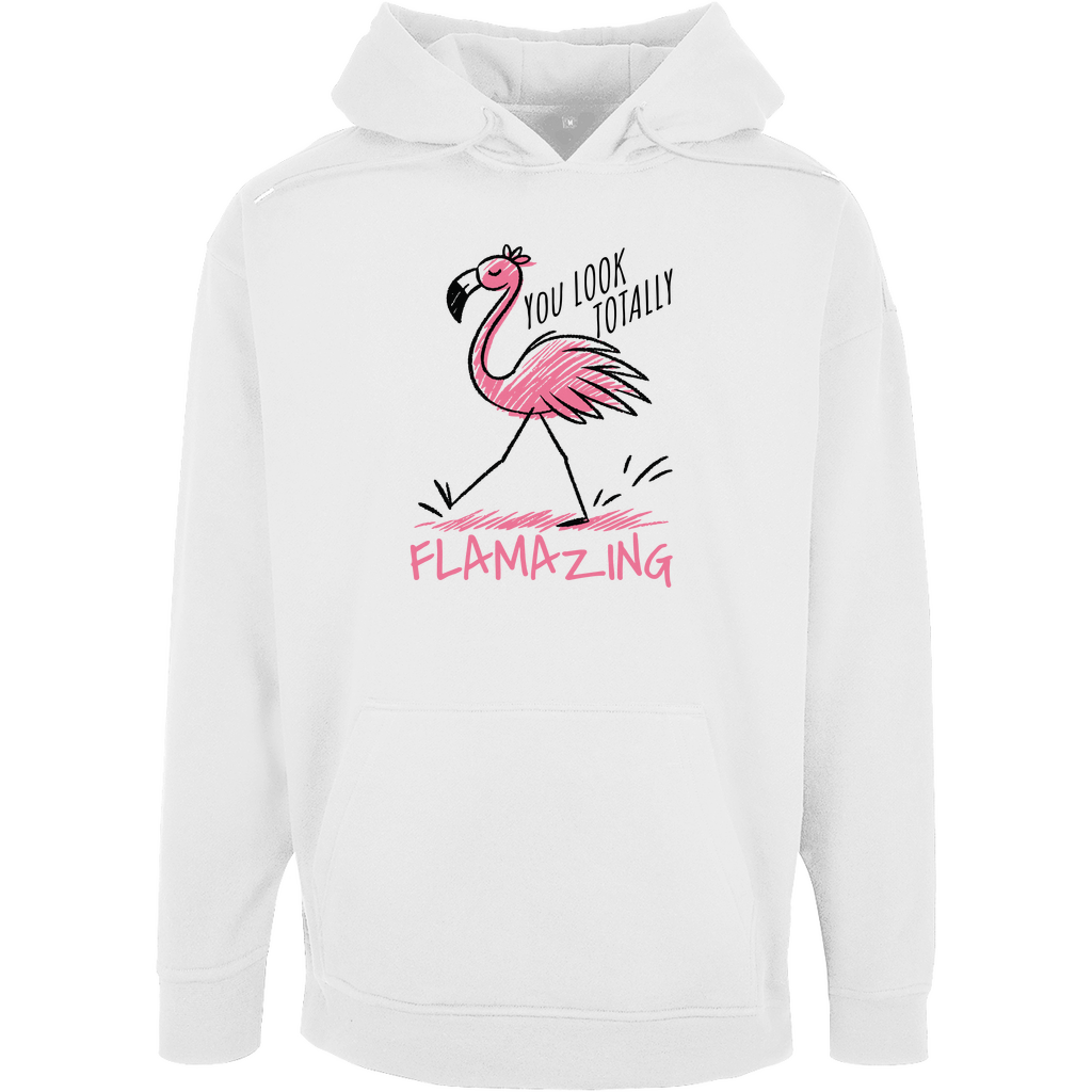 Unisex Oversize Hoodie "You Look Flamazing!"