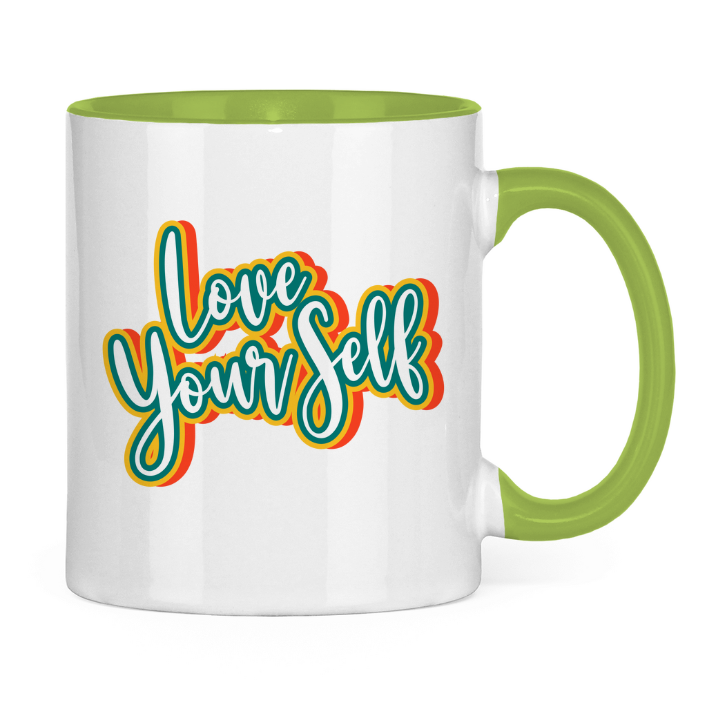 Tasse zweifarbig 