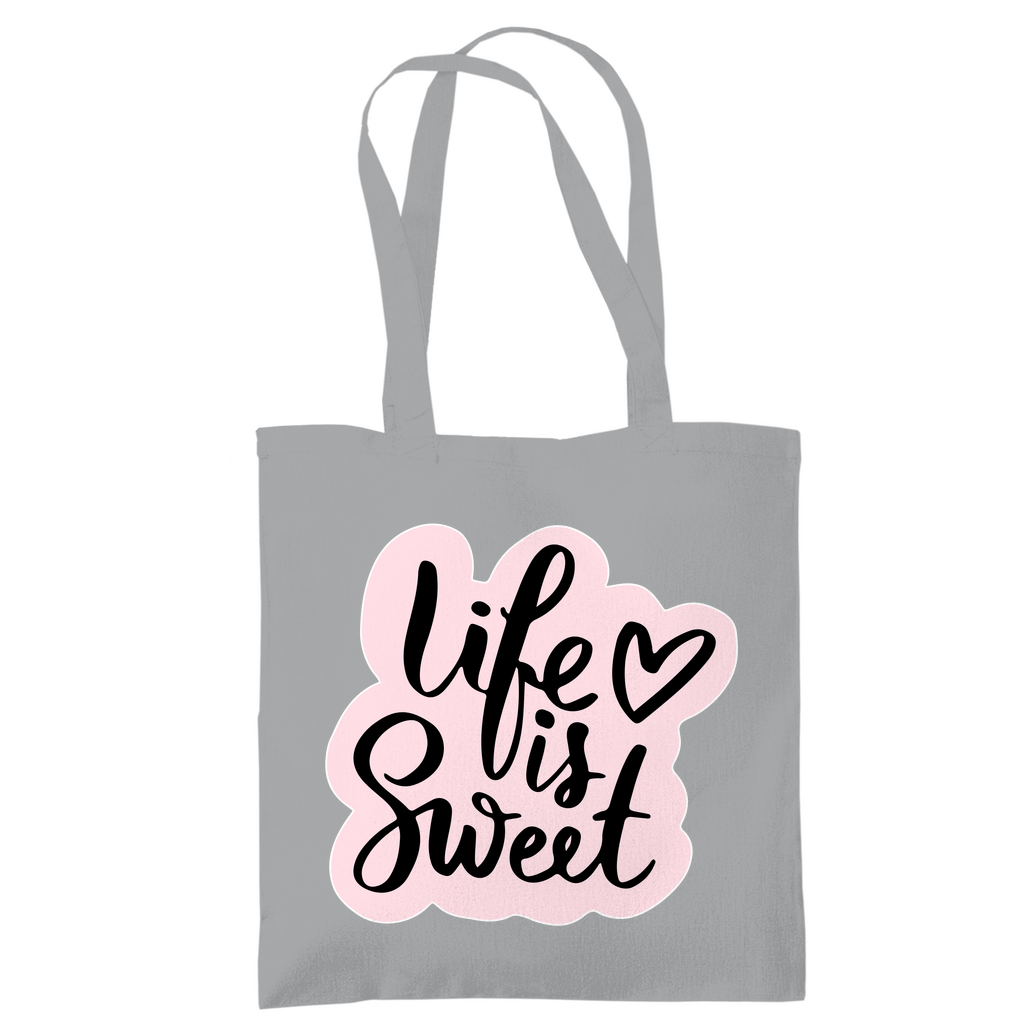 Tragetasche "Life is sweet"