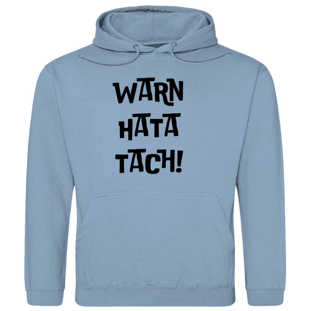Herren Hoodie "Warn Hata Tach" - Grafikmagie