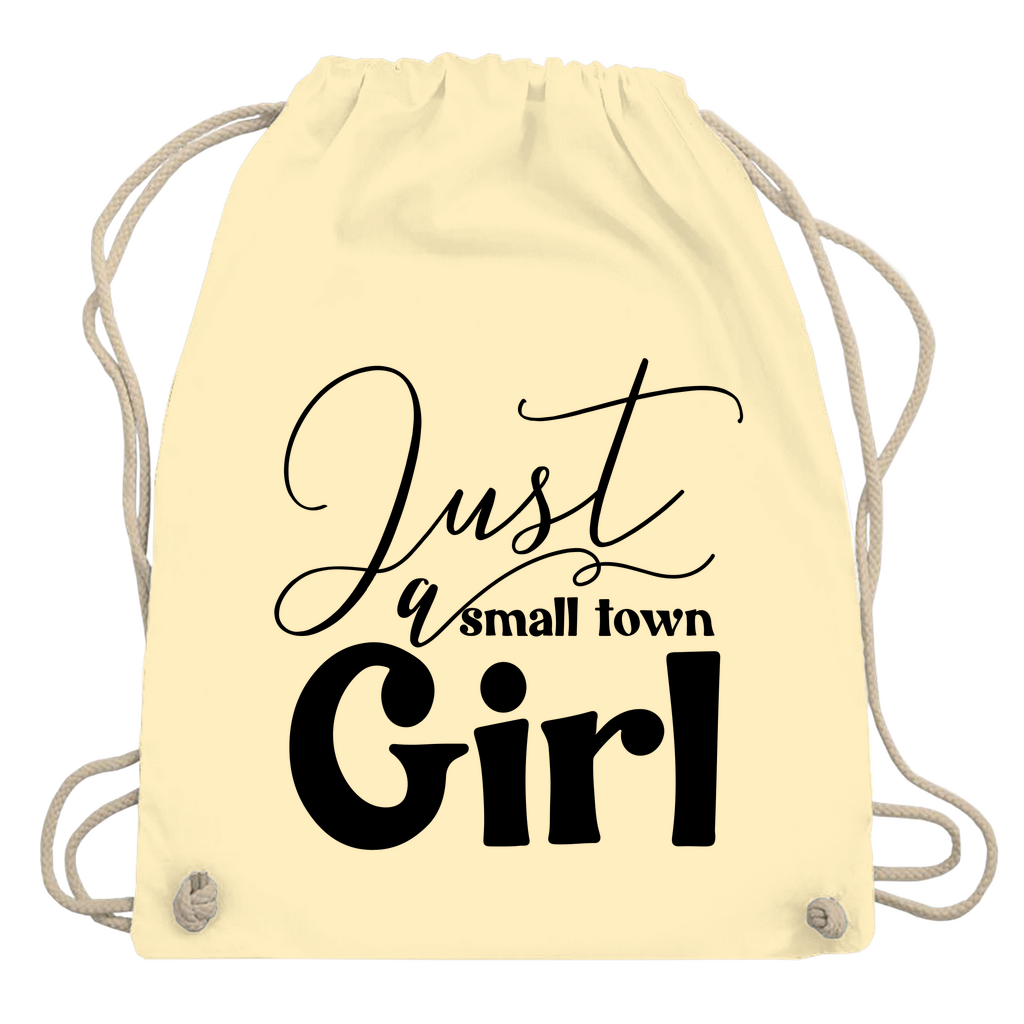 Turnbeutel "Just a small town girl"