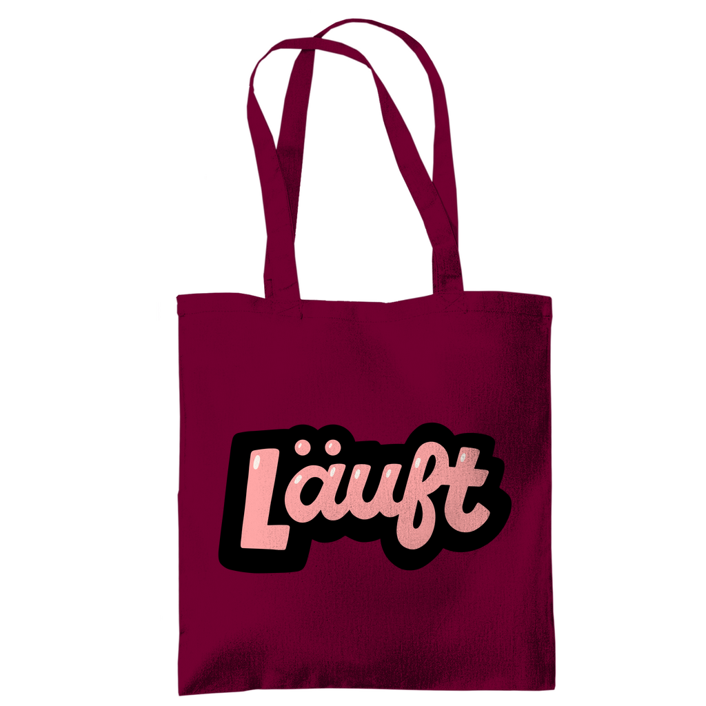 Tragetasche "Läuft" - Grafikmagie