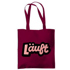 Tragetasche "Läuft" - Grafikmagie