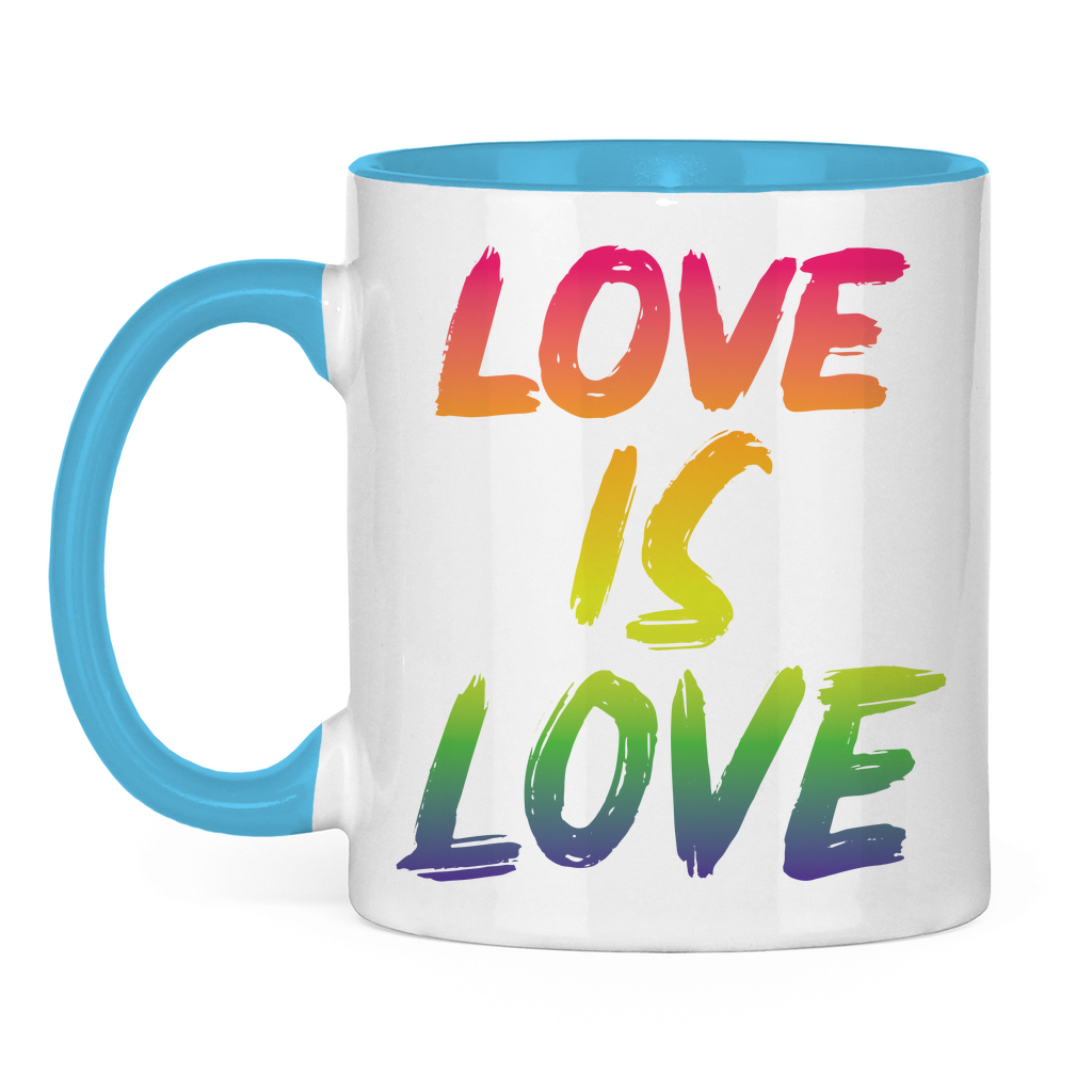 Tasse zweifarbig 