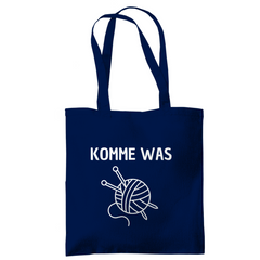 Tragetasche "Komme was Wolle" - Grafikmagie