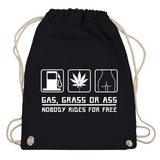 Turnbeutel "Gass Grass Ass