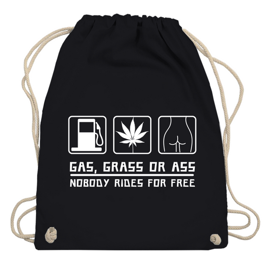 Turnbeutel "Gass Grass Ass