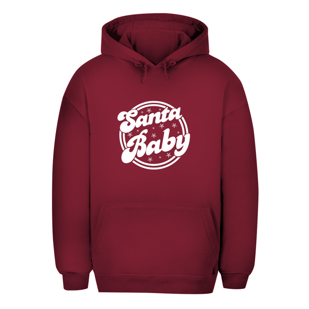 Unisex Oversize Hoodie "Santa Baby"