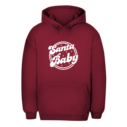 Unisex Oversize Hoodie "Santa Baby"
