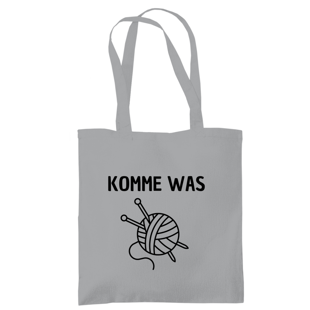 Tragetasche "Komme was Wolle" - Grafikmagie