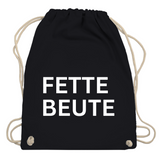 Turnbeutel "Fette Beute"