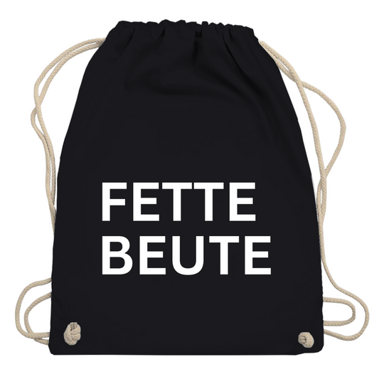 Turnbeutel "Fette Beute"