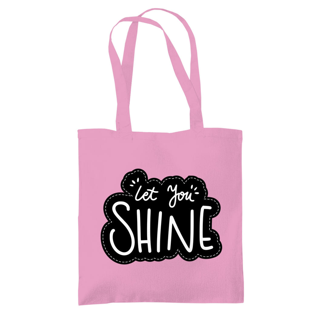 Tragetasche "Let you shine" - Grafikmagie