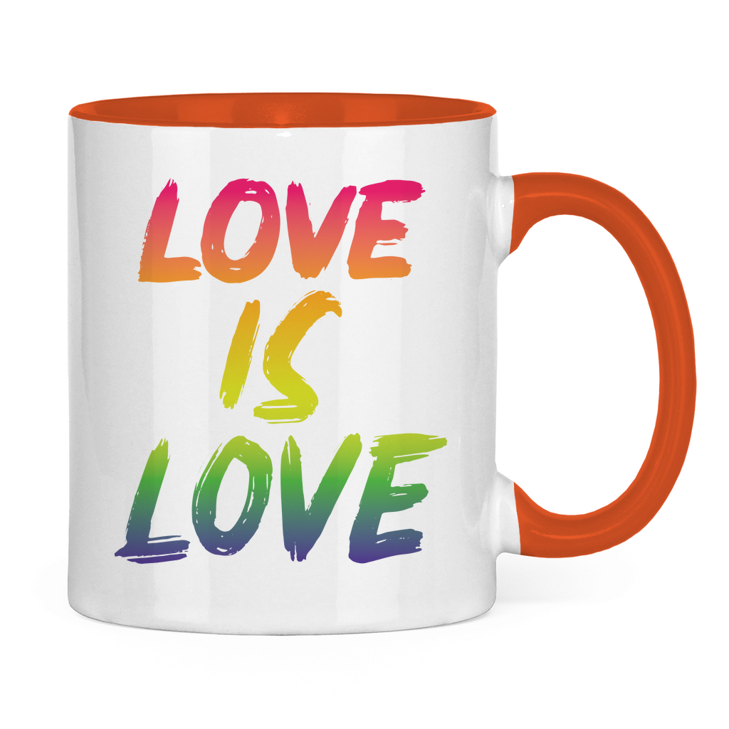 Tasse zweifarbig 