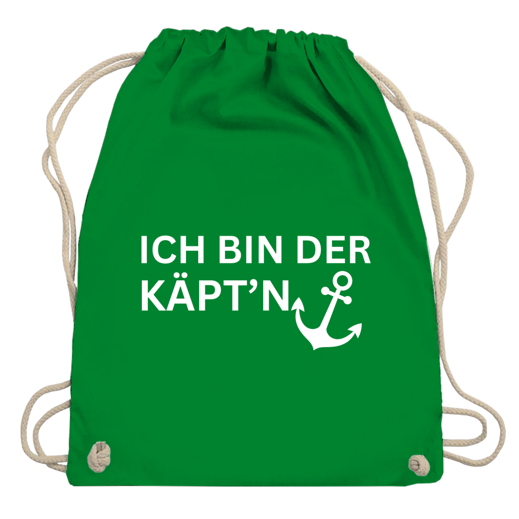Turnbeutel "Ich bin der Käptn"
