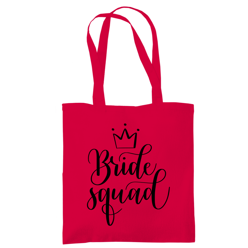 Tragetasche "Bride squad" - Grafikmagie