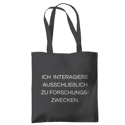 Tragetasche "Ich interagiere" - Grafikmagie