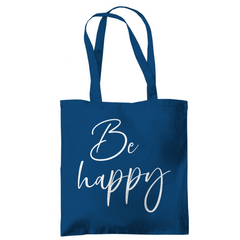 Tragetasche "Be Happy" - Grafikmagie