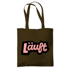 Tragetasche "Läuft" - Grafikmagie