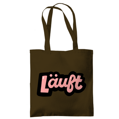 Tragetasche "Läuft" - Grafikmagie