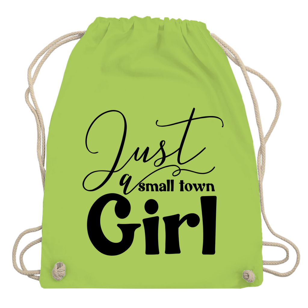 Turnbeutel "Just a small town girl"