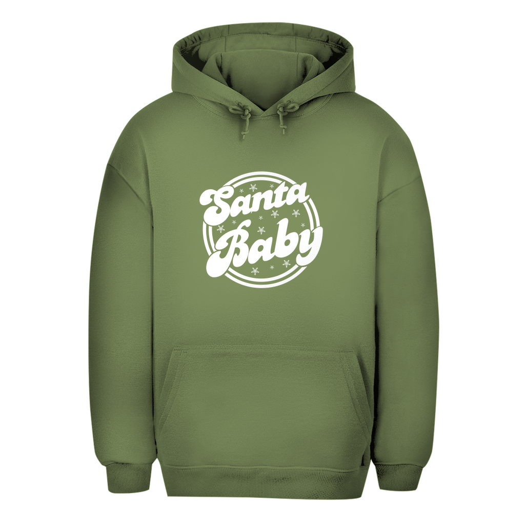 Unisex Oversize Hoodie "Santa Baby"