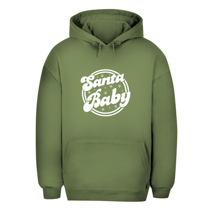 Unisex Oversize Hoodie "Santa Baby"