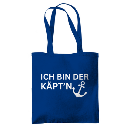 Tragetasche "Ich bin der Käptn" - Grafikmagie