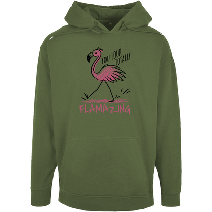 Unisex Oversize Hoodie "You Look Flamazing!"
