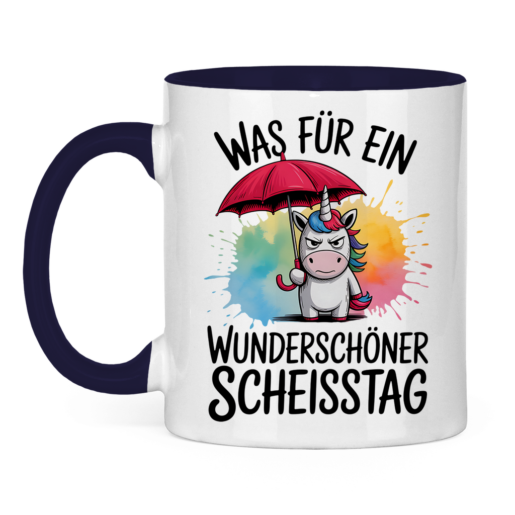 Tasse zweifarbig 